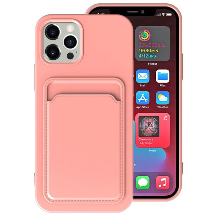 TPU + Flannel Lining Shockproof  Case with Card Slots, For iPhone 11, For iPhone 11 Pro