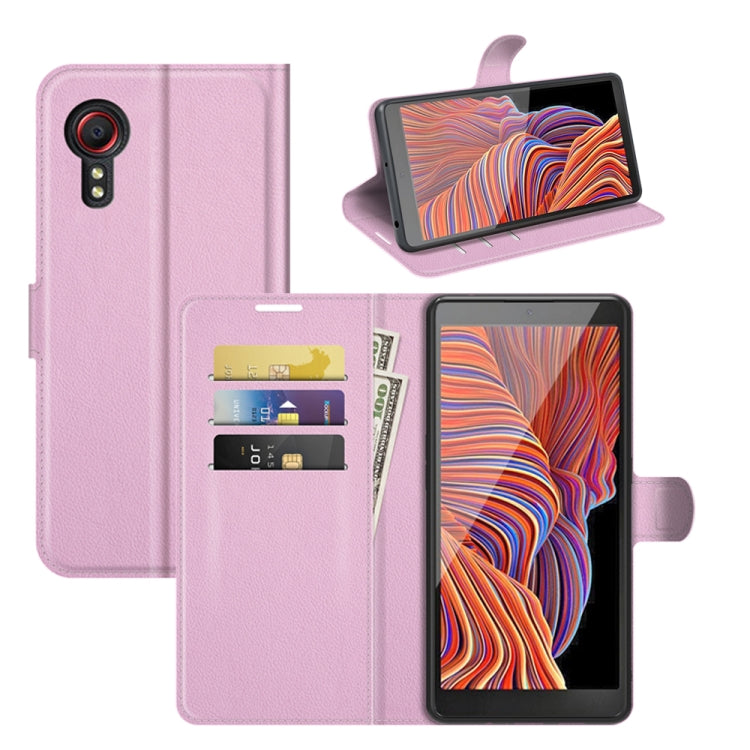 For Samsung Galaxy Xcover 5 / Xcover 5S Litchi Texture Horizontal Flip Protective Case with Holder & Card Slots & Wallet, For Galaxy Xcover 5