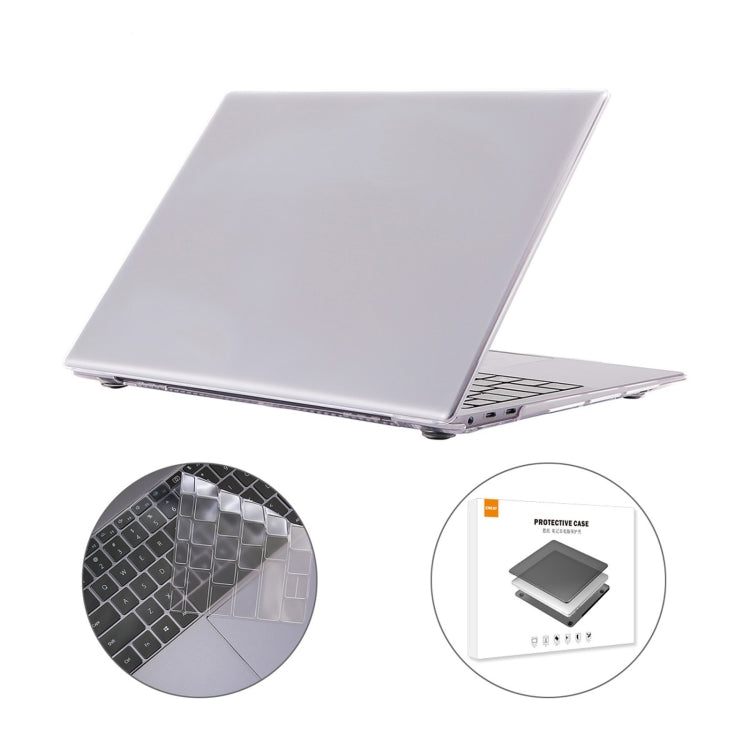 ENKAY for Huawei MateBook X Pro US Version 2 in 1 Crystal Protective Case with TPU Keyboard Film, For Huawei MateBook X Pro