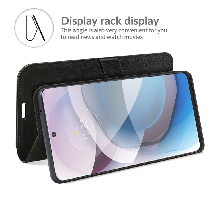 For Motorola One 5G Ace R64 Texture Single Horizontal Flip Protective Case with Holder & Card Slots & Wallet& Photo Frame, For Motorola One 5G Ace