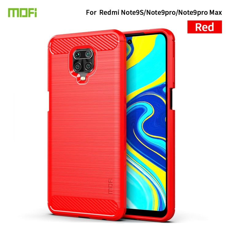 MOFI Gentleness Series Brushed Texture Carbon Fiber Soft TPU Case, For Redmi K40 /K40 Pro /K40 Pro+/Poco F3, For Redmi Note 9s /Note 9 Pro /Note 9 Pro Max, For Xiaomi Redmi Note 10 / Note 10S, For Redmi Note 10 Pro / Note 10 Pro Max                    ...