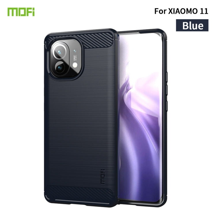 MOFI Gentleness Series Brushed Texture Carbon Fiber Soft TPU Case, For Redmi K40 /K40 Pro /K40 Pro+/Poco F3, For Redmi Note 9s /Note 9 Pro /Note 9 Pro Max, For Xiaomi Redmi Note 10 / Note 10S, For Redmi Note 10 Pro / Note 10 Pro Max                    ...