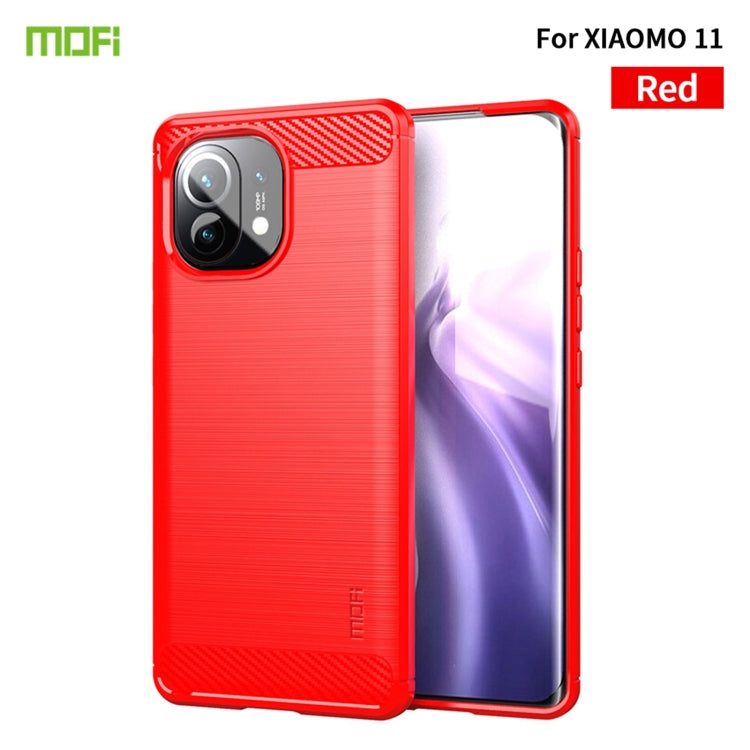 MOFI Gentleness Series Brushed Texture Carbon Fiber Soft TPU Case, For Redmi K40 /K40 Pro /K40 Pro+/Poco F3, For Redmi Note 9s /Note 9 Pro /Note 9 Pro Max, For Xiaomi Redmi Note 10 / Note 10S, For Redmi Note 10 Pro / Note 10 Pro Max                    ...