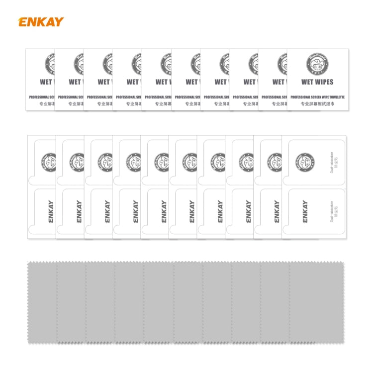 10 PCS ENKAY Hat-Prince 0.26mm 9H 2.5D Curved Edge Tempered Glass Film, For Xiaomi Poco F3, For Xiaomi 11X / 11X Pro / 11i