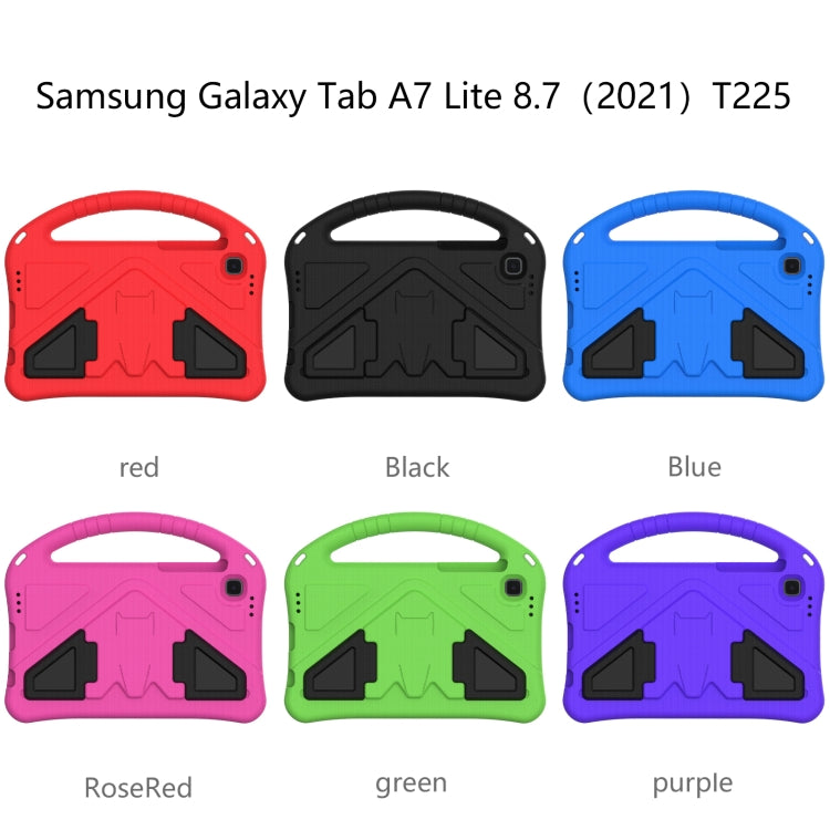 EVA Flat Anti Falling Protective Case Shell with Holder, For Samsung Galaxy Tab A7 Lite 8.7(2021) T225