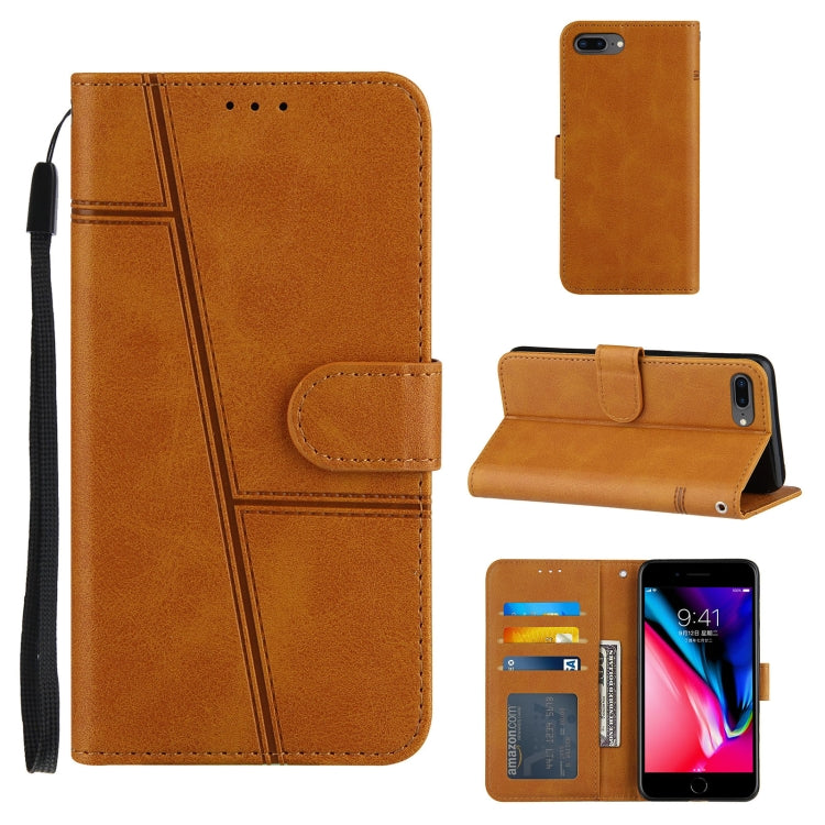 Stitching Calf Texture Buckle Horizontal Flip Leather Case with Holder & Card Slots & Wallet & Lanyard, For iPhone 12 mini, For iPhone 11, For iPhone 11 Pro, For iPhone 11 Pro Max, For iPhone XS / X, For iPhone XR, For iPhone XS Max                    ...