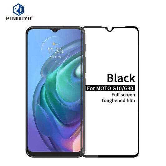 PINWUYO 9H 2.5D Full Screen Tempered Glass Film, For Motorola Moto G 5G, For Motorola Moto G10 / G30, For Motorola Moto G100, For Sony Xperia 1 III, For Sony Xperia 10 III