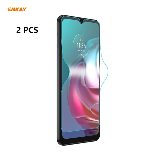 2 PCS ENKAY Hat-Prince Full Glue Full Coverage Screen Protector Explosion-proof Hydrogel Film, For Motorola Moto G30 / G20 / G10(2pcs), For Xiaomi Mi 11X / 11X Pro / 11i(2pcs), For Xiaomi Redmi K40 Gaming(2pcs), For Xiaomi Mi 11 Ultra(2pcs)            ...