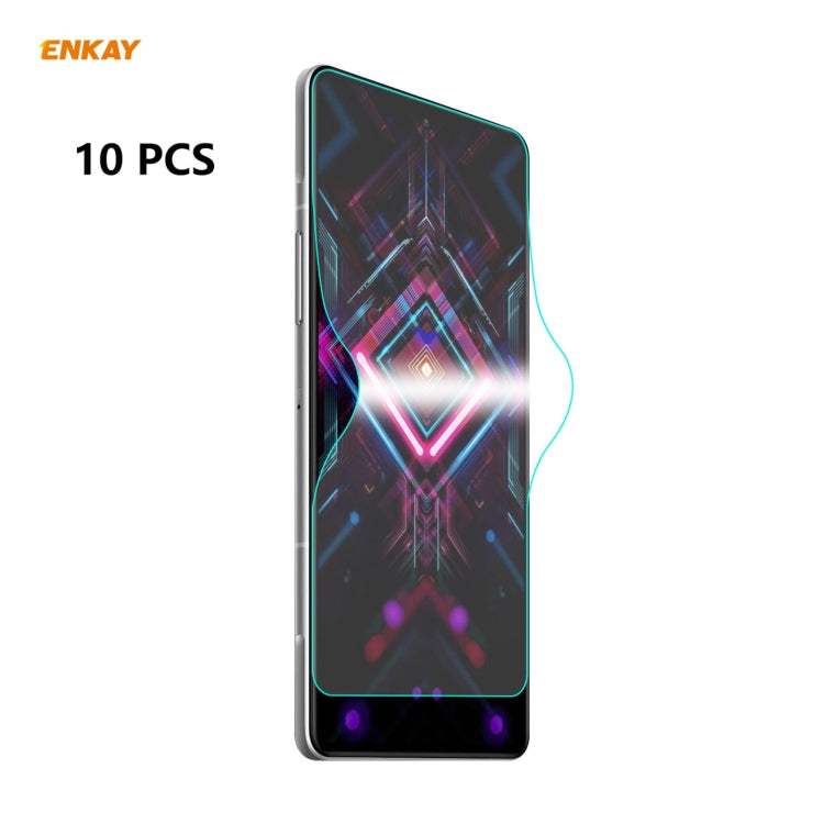 10 PCS ENKAY Hat-Prince Full Glue Full Coverage Screen Protector Explosion-proof Hydrogel Film, For Motorola Moto G30 / G20 / G10(10pcs), For Xiaomi Mi 11X / 11X Pro / 11i(10pcs), For Xiaomi Redmi K40 Gaming(10pcs), For Xiaomi Mi 11 Ultra(10pcs)       ...