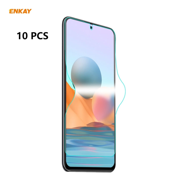 10 PCS ENKAY Hat-Prince Full Glue Full Coverage Screen Protector Explosion-proof Hydrogel Film, For Motorola Moto G30 / G20 / G10(10pcs), For Xiaomi Mi 11X / 11X Pro / 11i(10pcs), For Xiaomi Redmi K40 Gaming(10pcs), For Xiaomi Mi 11 Ultra(10pcs)       ...