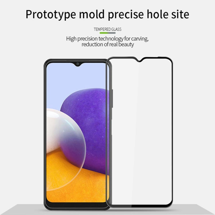 MOFI 9H 3D Explosion-proof Curved Screen Tempered Glass Film, For Samsung Galaxy A22 5G, For Samsung Galaxy A72 4G/5G, For Samsung Galaxy S21 FE