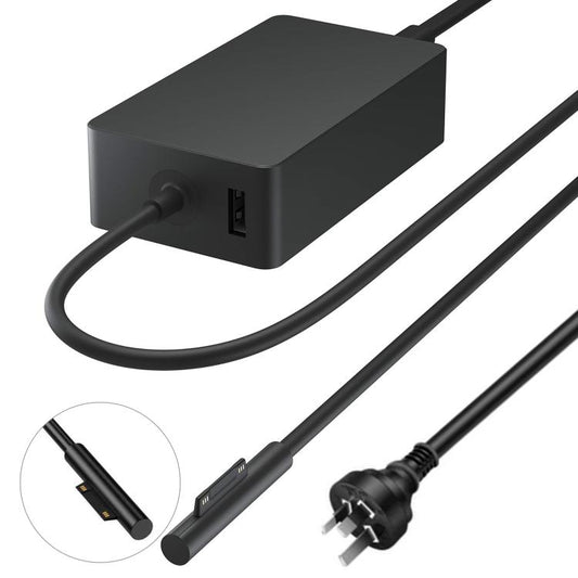 127W 15V 8A  AC Adapter Charger For Microsoft Surface Book 3 1932, UK Plug, UK Plug, EU Plug, US Plug, AU Plug