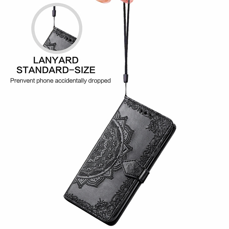 Mandala Embossing Pattern Horizontal Flip Leather Case with Holder & Card Slots & Wallet & Lanyard, For Samsung Galaxy A82 5G, For Samsung Galaxy A22 4G, For Samsung Galaxy A22 5G, For Samsung Galaxy F62 / M62, For Motorola Moto G50, For Nokia 6.3     ...