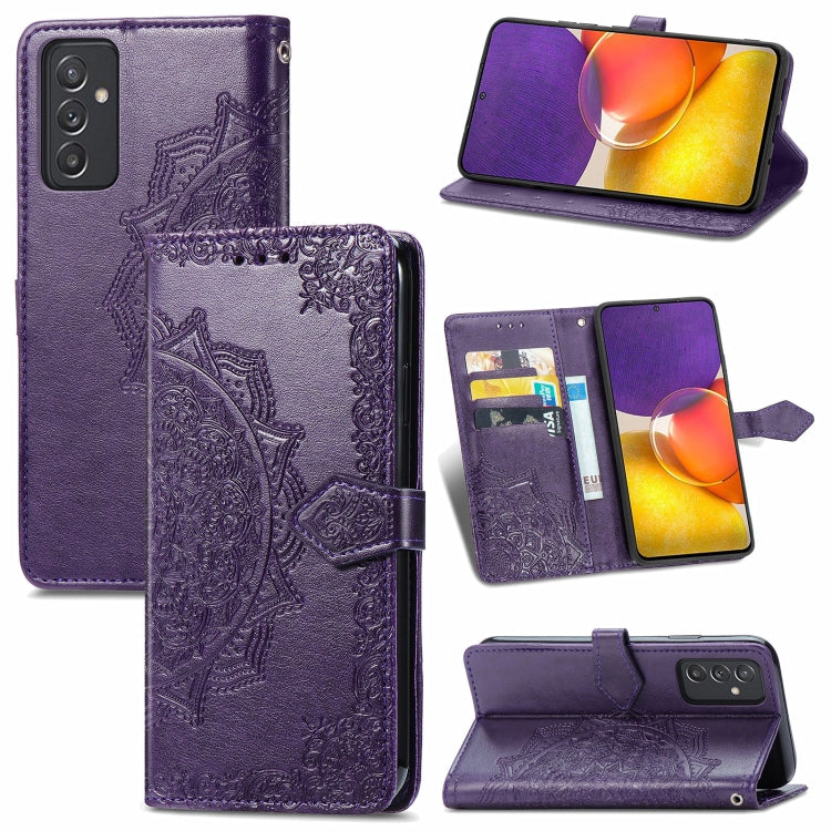 Mandala Embossing Pattern Horizontal Flip Leather Case with Holder & Card Slots & Wallet & Lanyard, For Samsung Galaxy A82 5G, For Samsung Galaxy A22 4G, For Samsung Galaxy A22 5G, For Samsung Galaxy F62 / M62, For Motorola Moto G50, For Nokia 6.3     ...