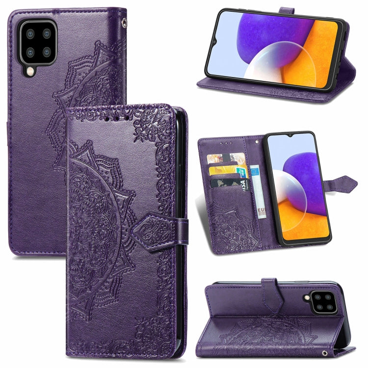 Mandala Embossing Pattern Horizontal Flip Leather Case with Holder & Card Slots & Wallet & Lanyard, For Samsung Galaxy A82 5G, For Samsung Galaxy A22 4G, For Samsung Galaxy A22 5G, For Samsung Galaxy F62 / M62, For Motorola Moto G50, For Nokia 6.3     ...