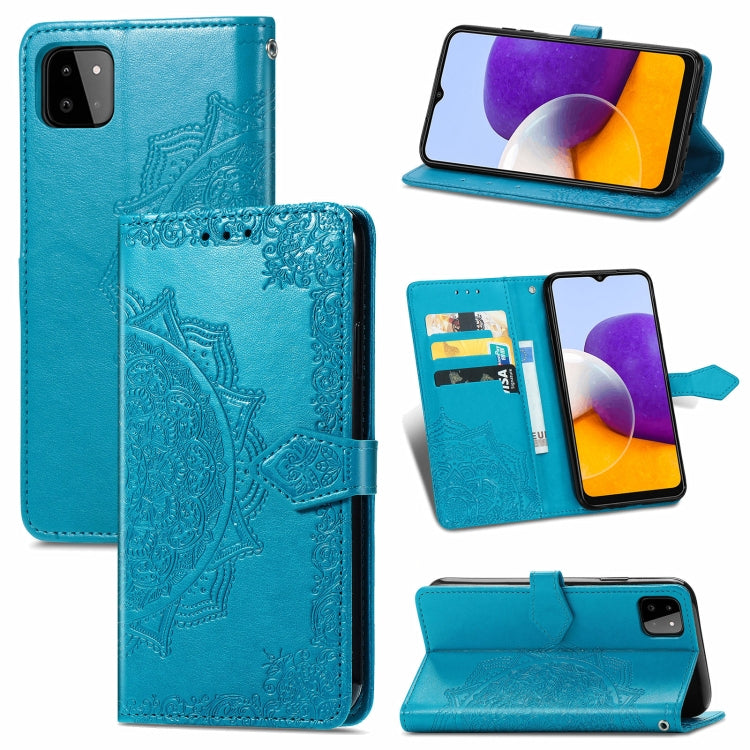 Mandala Embossing Pattern Horizontal Flip Leather Case with Holder & Card Slots & Wallet & Lanyard, For Samsung Galaxy A82 5G, For Samsung Galaxy A22 4G, For Samsung Galaxy A22 5G, For Samsung Galaxy F62 / M62, For Motorola Moto G50, For Nokia 6.3     ...