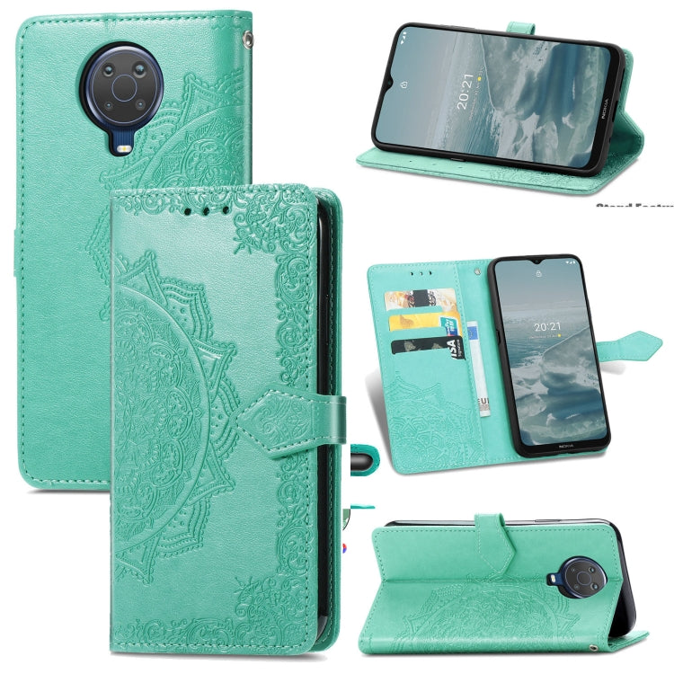 Mandala Embossing Pattern Horizontal Flip Leather Case with Holder & Card Slots & Wallet & Lanyard, For Samsung Galaxy A82 5G, For Samsung Galaxy A22 4G, For Samsung Galaxy A22 5G, For Samsung Galaxy F62 / M62, For Motorola Moto G50, For Nokia 6.3     ...