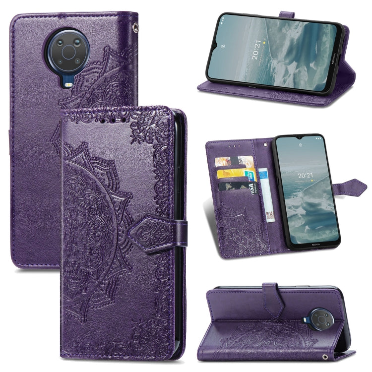 Mandala Embossing Pattern Horizontal Flip Leather Case with Holder & Card Slots & Wallet & Lanyard, For Samsung Galaxy A82 5G, For Samsung Galaxy A22 4G, For Samsung Galaxy A22 5G, For Samsung Galaxy F62 / M62, For Motorola Moto G50, For Nokia 6.3     ...
