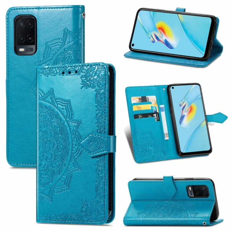Mandala Embossing Pattern Horizontal Flip Leather Case with Holder & Card Slots & Wallet & Lanyard, For OPPO A54 4G, For OPPO Realme 8 / 8 Pro 4G, For OPPO Realme 8 5G / Realme V13 5G, For vivo V20 SE, For vivo Y51, For Sony Xperia 1 III               ...