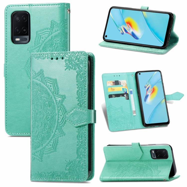 Mandala Embossing Pattern Horizontal Flip Leather Case with Holder & Card Slots & Wallet & Lanyard, For OPPO A54 4G, For OPPO Realme 8 / 8 Pro 4G, For OPPO Realme 8 5G / Realme V13 5G, For vivo V20 SE, For vivo Y51, For Sony Xperia 1 III               ...