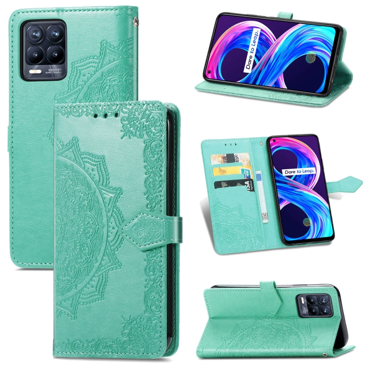 Mandala Embossing Pattern Horizontal Flip Leather Case with Holder & Card Slots & Wallet & Lanyard, For OPPO A54 4G, For OPPO Realme 8 / 8 Pro 4G, For OPPO Realme 8 5G / Realme V13 5G, For vivo V20 SE, For vivo Y51, For Sony Xperia 1 III               ...