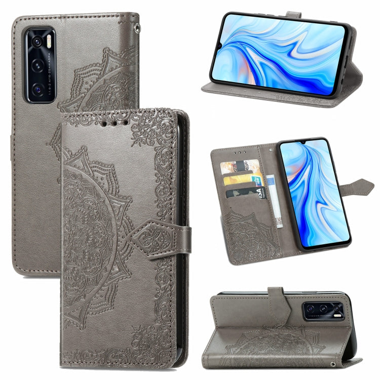 Mandala Embossing Pattern Horizontal Flip Leather Case with Holder & Card Slots & Wallet & Lanyard, For OPPO A54 4G, For OPPO Realme 8 / 8 Pro 4G, For OPPO Realme 8 5G / Realme V13 5G, For vivo V20 SE, For vivo Y51, For Sony Xperia 1 III               ...