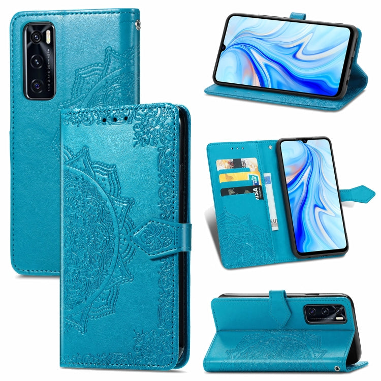 Mandala Embossing Pattern Horizontal Flip Leather Case with Holder & Card Slots & Wallet & Lanyard, For OPPO A54 4G, For OPPO Realme 8 / 8 Pro 4G, For OPPO Realme 8 5G / Realme V13 5G, For vivo V20 SE, For vivo Y51, For Sony Xperia 1 III               ...