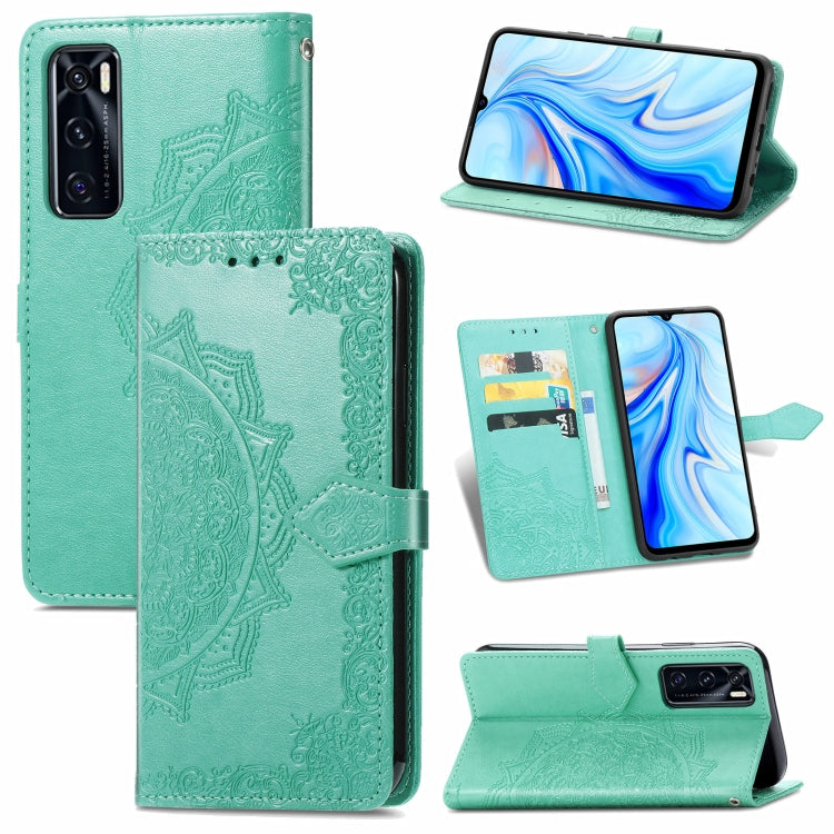 Mandala Embossing Pattern Horizontal Flip Leather Case with Holder & Card Slots & Wallet & Lanyard, For OPPO A54 4G, For OPPO Realme 8 / 8 Pro 4G, For OPPO Realme 8 5G / Realme V13 5G, For vivo V20 SE, For vivo Y51, For Sony Xperia 1 III               ...