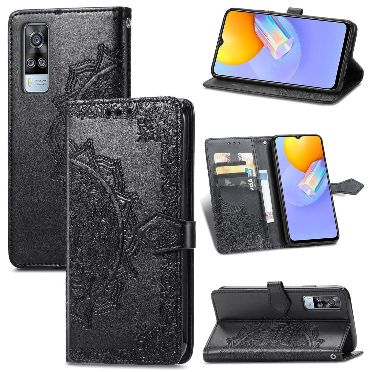 Mandala Embossing Pattern Horizontal Flip Leather Case with Holder & Card Slots & Wallet & Lanyard, For OPPO A54 4G, For OPPO Realme 8 / 8 Pro 4G, For OPPO Realme 8 5G / Realme V13 5G, For vivo V20 SE, For vivo Y51, For Sony Xperia 1 III               ...