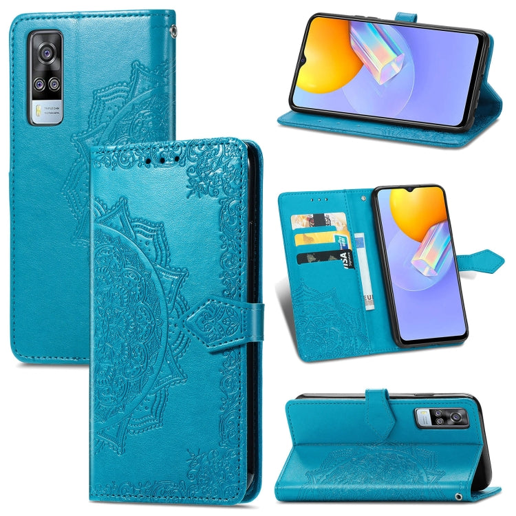 Mandala Embossing Pattern Horizontal Flip Leather Case with Holder & Card Slots & Wallet & Lanyard, For OPPO A54 4G, For OPPO Realme 8 / 8 Pro 4G, For OPPO Realme 8 5G / Realme V13 5G, For vivo V20 SE, For vivo Y51, For Sony Xperia 1 III               ...