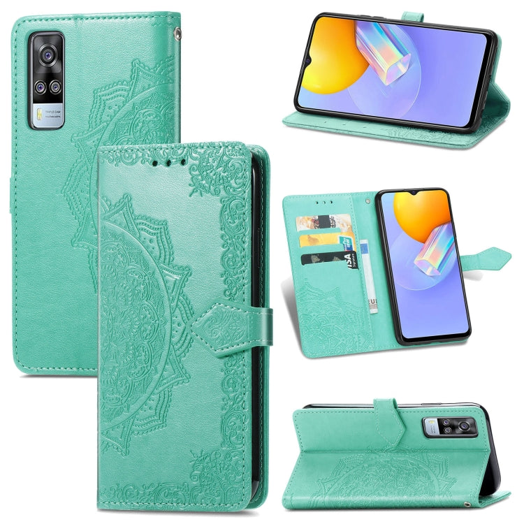 Mandala Embossing Pattern Horizontal Flip Leather Case with Holder & Card Slots & Wallet & Lanyard, For OPPO A54 4G, For OPPO Realme 8 / 8 Pro 4G, For OPPO Realme 8 5G / Realme V13 5G, For vivo V20 SE, For vivo Y51, For Sony Xperia 1 III               ...