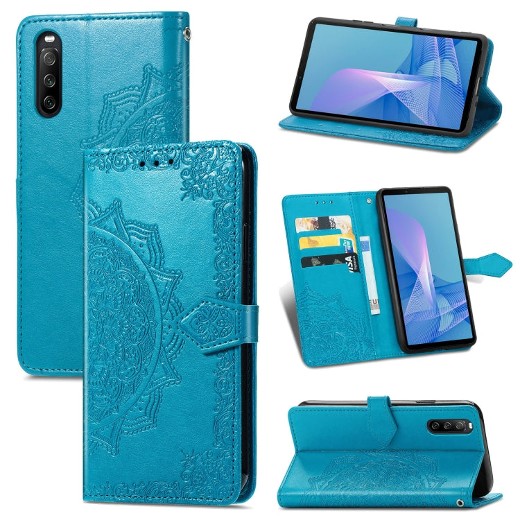 Mandala Embossing Pattern Horizontal Flip Leather Case with Holder & Card Slots & Wallet & Lanyard, For OPPO A54 4G, For OPPO Realme 8 / 8 Pro 4G, For OPPO Realme 8 5G / Realme V13 5G, For vivo V20 SE, For vivo Y51, For Sony Xperia 1 III               ...