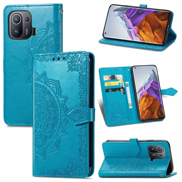 Mandala Embossing Pattern Horizontal Flip Leather Case with Holder & Card Slots & Wallet & Lanyard, For OPPO A54 4G, For OPPO Realme 8 / 8 Pro 4G, For OPPO Realme 8 5G / Realme V13 5G, For vivo V20 SE, For vivo Y51, For Sony Xperia 1 III               ...