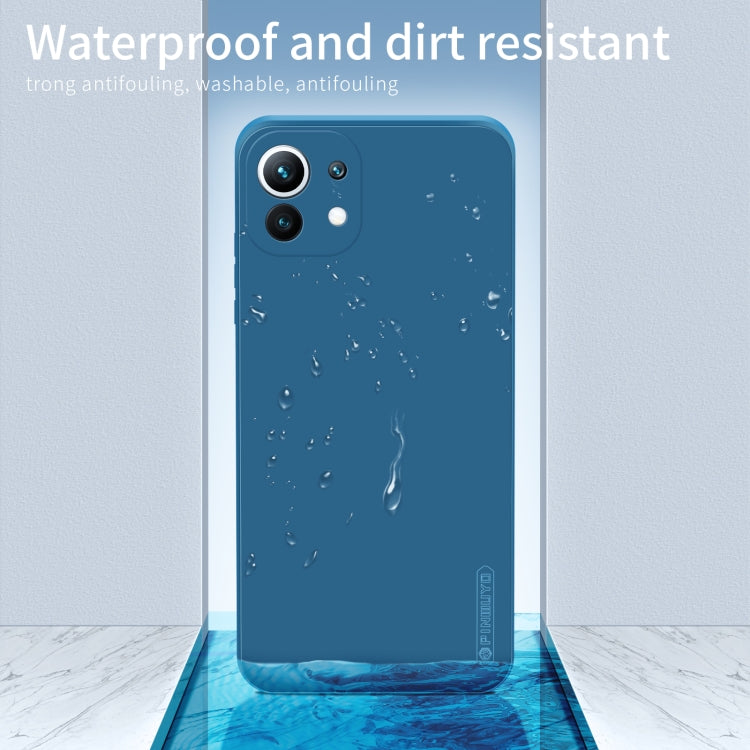 PINWUYO Touching Series Liquid Silicone TPU Shockproof Case, For Xiaomi Mi 11, For Xiaomi Mi 11 Lite, For Xiaomi Mi 11 Ultra