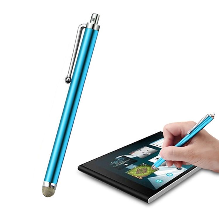 AT-19 Silver Fiber Pen Tip Stylus Capacitive Pen Mobile Phone Tablet Universal Touch Pen