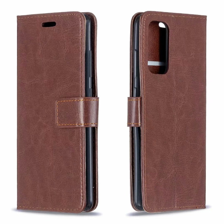 For Samsung Galaxy S21 Ultra Crazy Horse Texture Horizontal Flip Leather Case with Holder & Card Slots & Wallet & Photo Frame, For Galaxy S21 Ultra