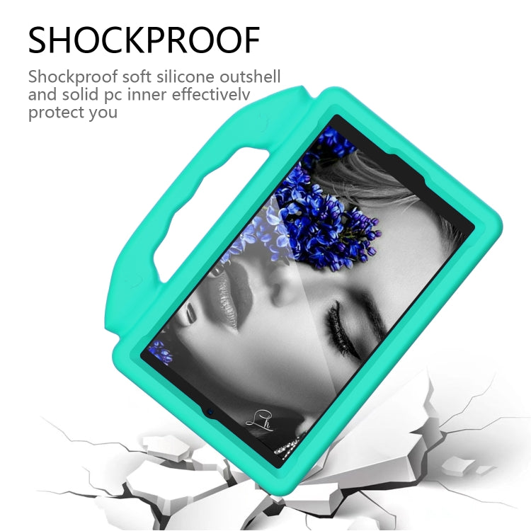 EVA Material Children Flat Anti Falling Cover Protective Shell With Thumb Bracket, For Samsung Galaxy Tab A7 Lite T220 / T225