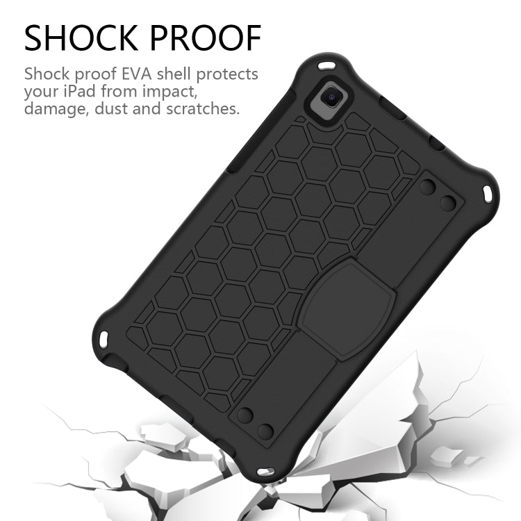 Honeycomb Design EVA + PC Material Four Corner Anti Falling Flat Protective Shell with Strap, For Samsung Galaxy Tab A 8.0 2019 P200, For Samsung Galaxy Tab A 8.0 2019 P200 / P205
