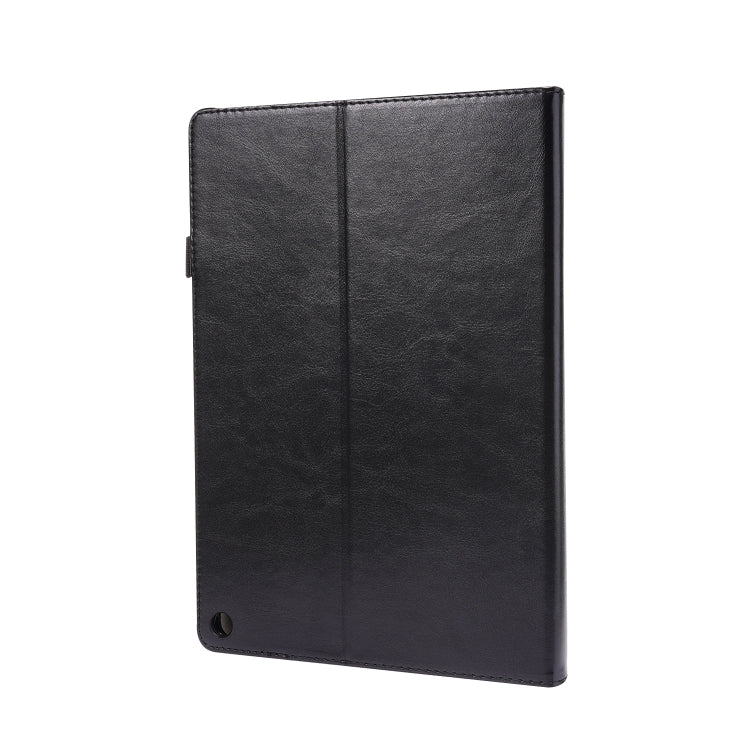 Business Horizontal Flip PU Leather Case with Two-Folding Holder & Card Slots & Pen Slot, For Amazon Kindle Fire HD 10 2021
