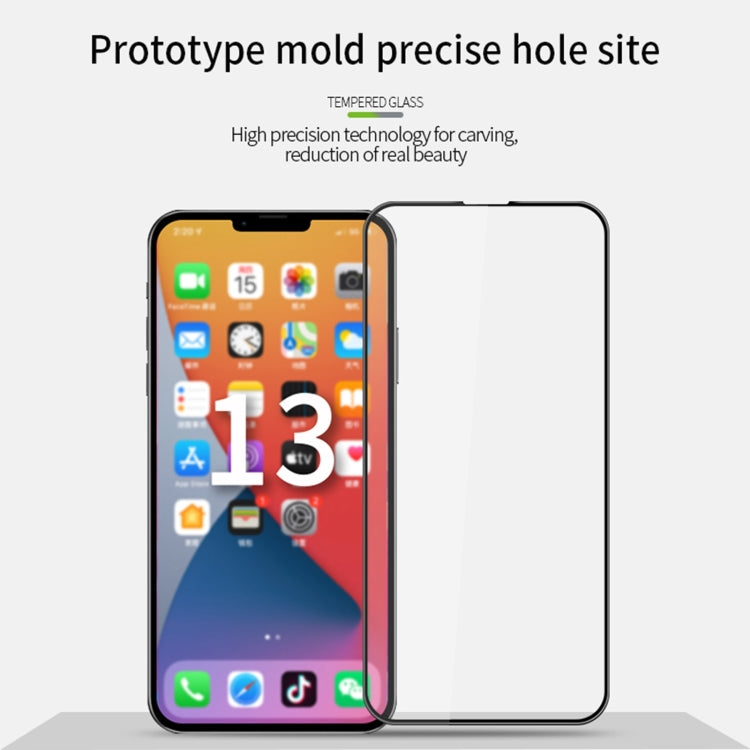 PINWUYO 9H 3D Curved Full Screen Explosion-proof Tempered Glass Film, For iPhone 13 mini, For iPhone 13 / 13 Pro, For iPhone 13 Pro Max