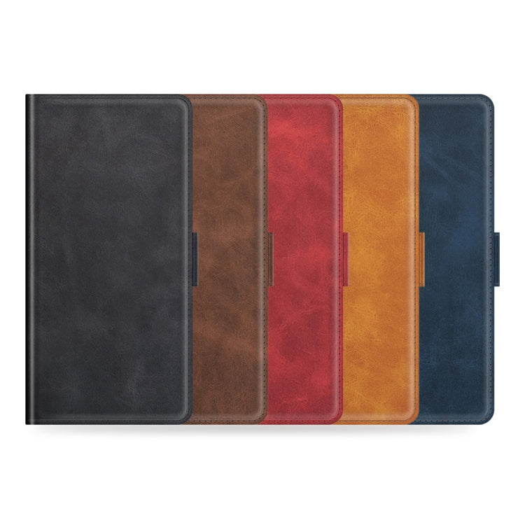 For OPPO Realme C21Y Dual-side Magnetic Buckle Horizontal Flip Leather Case with Holder & Card Slots & Wallet