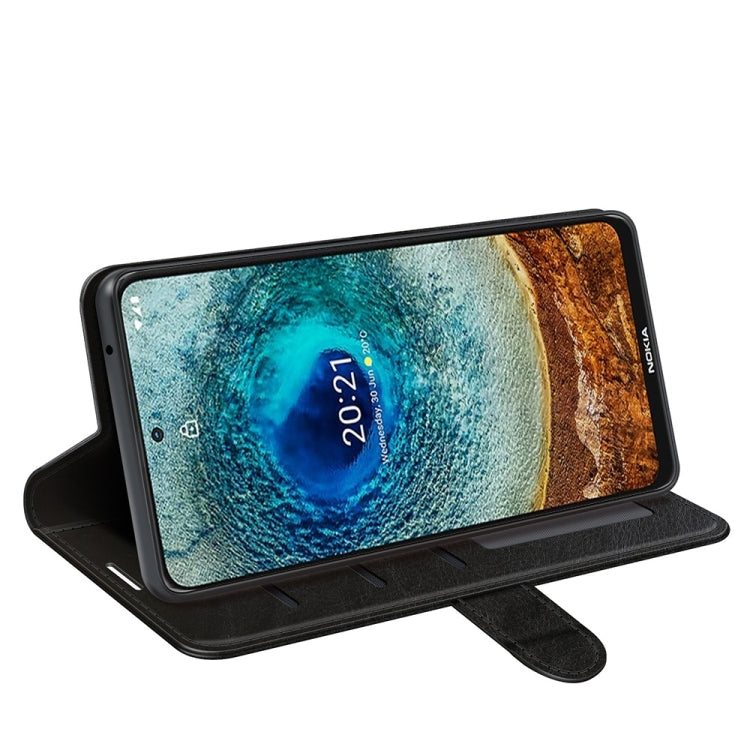 For Nokia X10/X20 R64 Texture Single Horizontal Flip Protective Case with Holder & Card Slots & Wallet& Photo Frame