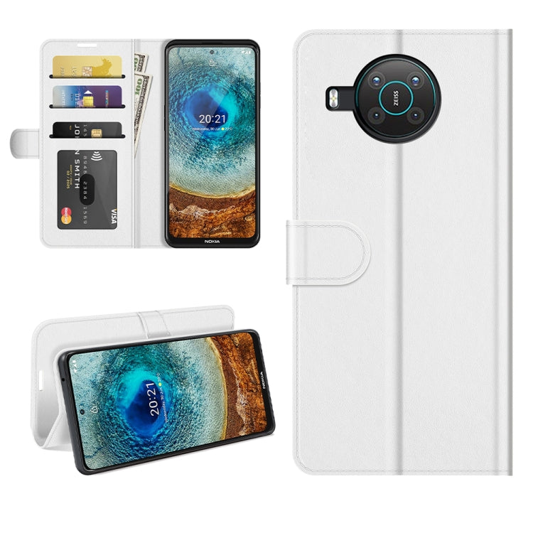 For Nokia X10/X20 R64 Texture Single Horizontal Flip Protective Case with Holder & Card Slots & Wallet& Photo Frame