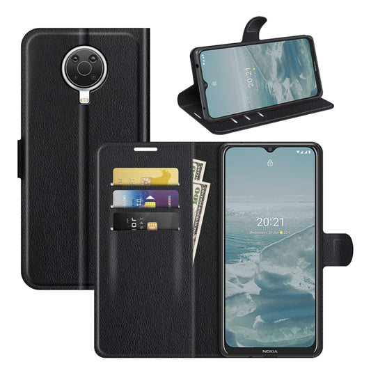 For Nokia G10/G20 Litchi Texture Horizontal Flip Protective Case with Holder & Card Slots & Wallet, For Nokia G10/G20, For Nokia XR20