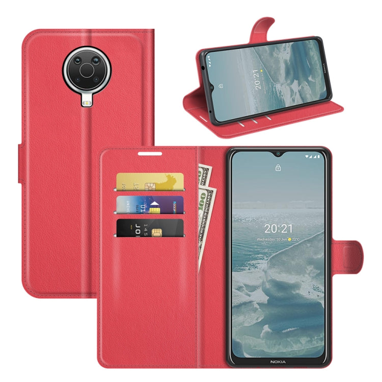 For Nokia G10/G20 Litchi Texture Horizontal Flip Protective Case with Holder & Card Slots & Wallet, For Nokia G10/G20, For Nokia XR20