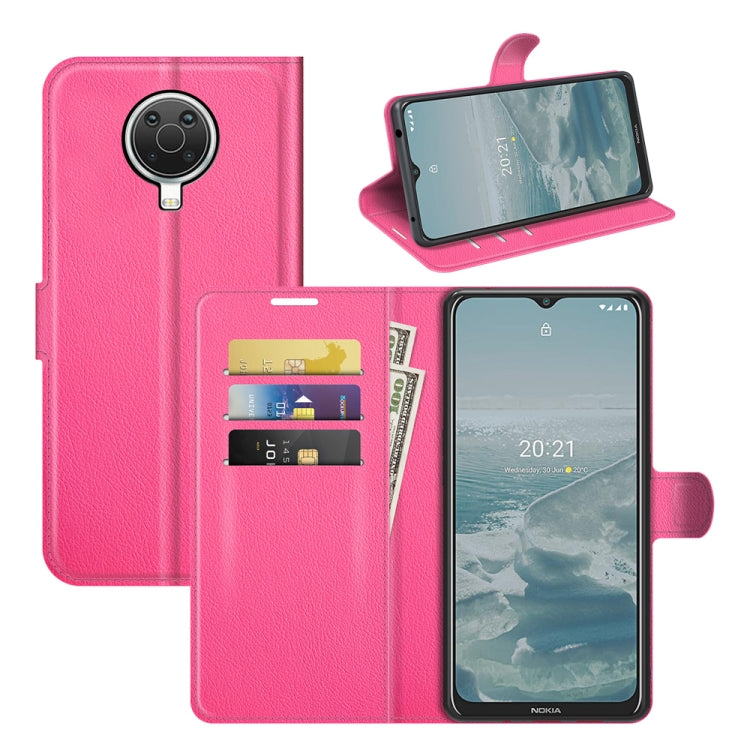 For Nokia G10/G20 Litchi Texture Horizontal Flip Protective Case with Holder & Card Slots & Wallet, For Nokia G10/G20, For Nokia XR20