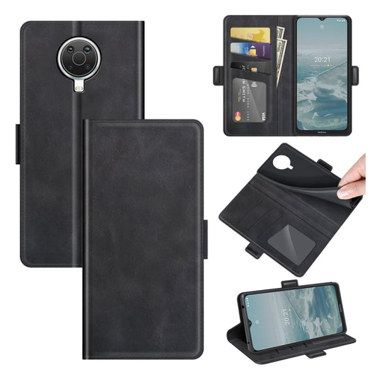 For Nokia G10/G20 Dual-side Magnetic Buckle Horizontal Flip Leather Case with Holder & Card Slots & Wallet, For Nokia G10/G20