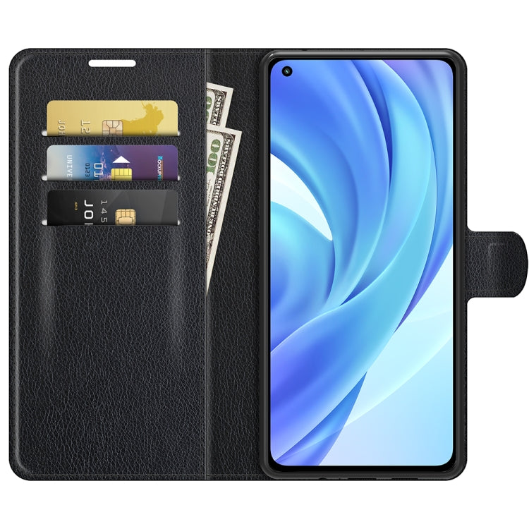 For Xiaomi Mi 11 Lite Litchi Texture Horizontal Flip Protective Case with Holder & Card Slots & Wallet, For Xiaomi Mi 11 Lite