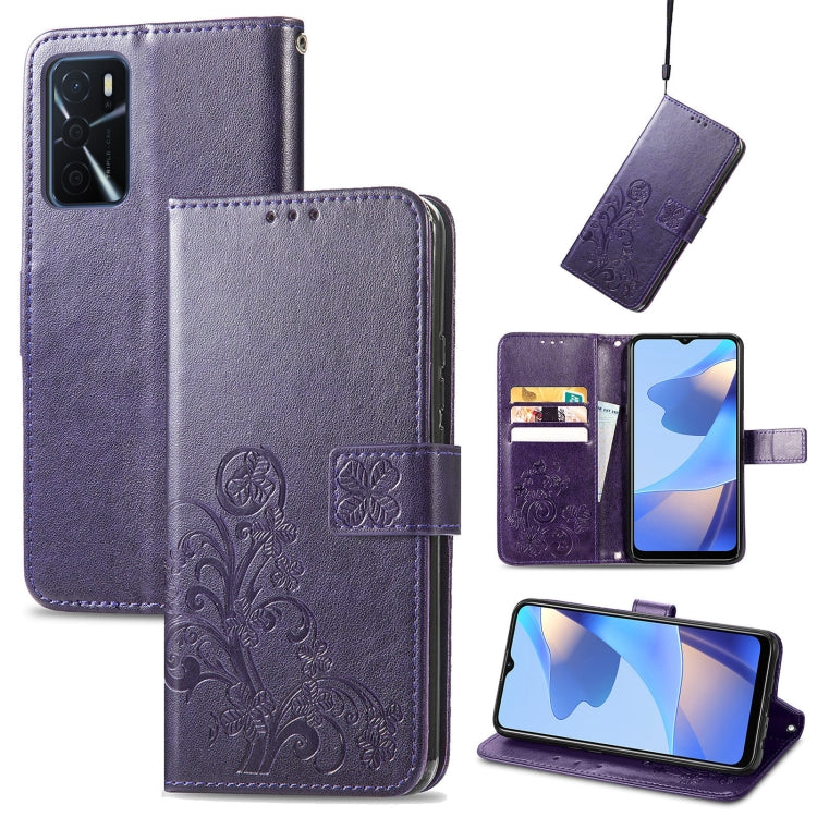 Four-leaf Clasp Embossed Buckle Mobile Phone Protection Leather Case with Lanyard & Card Slot & Wallet & Bracket Function, For Xiaomi Redmi K40 Gaming /Poco F3 GT, For OnePlus 9R, For Doogee X96 Pro, For  Doogee X96 Pro, For Wiko Jerry 4, For vivo V21e...