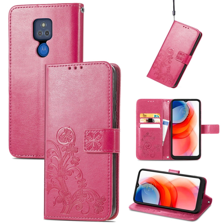 Four-leaf Clasp Embossed Buckle Mobile Phone Protection Leather Case with Lanyard & Card Slot & Wallet & Bracket Function, For Xiaomi Redmi K40 Gaming /Poco F3 GT, For OnePlus 9R, For Doogee X96 Pro, For  Doogee X96 Pro, For Wiko Jerry 4, For vivo V21e...